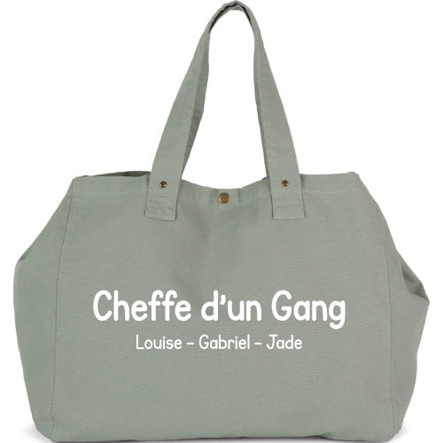 Grand cabas Personnalisable