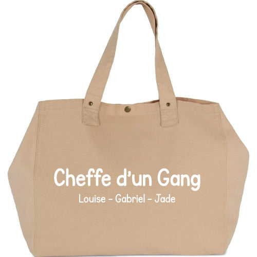 Grand cabas Personnalisable