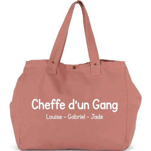 Grand cabas Personnalisable