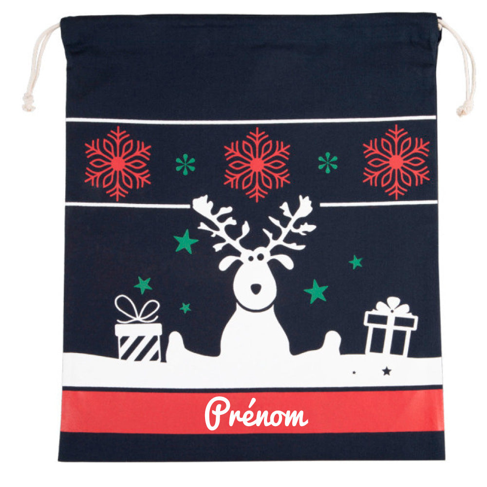 SAC DE NOËL PERSONNALISABLE