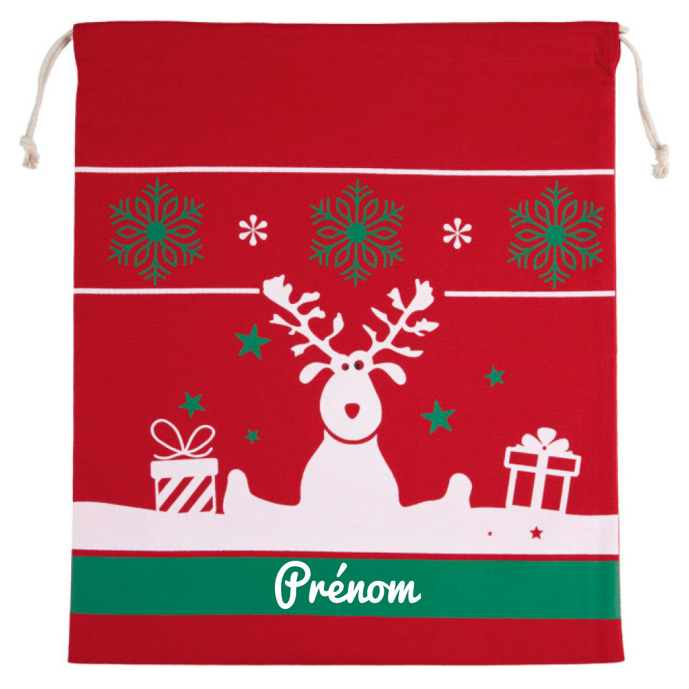 SAC DE NOËL PERSONNALISABLE