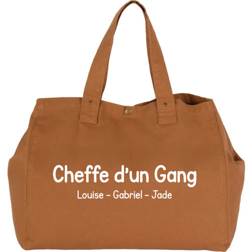 Grand cabas Personnalisable