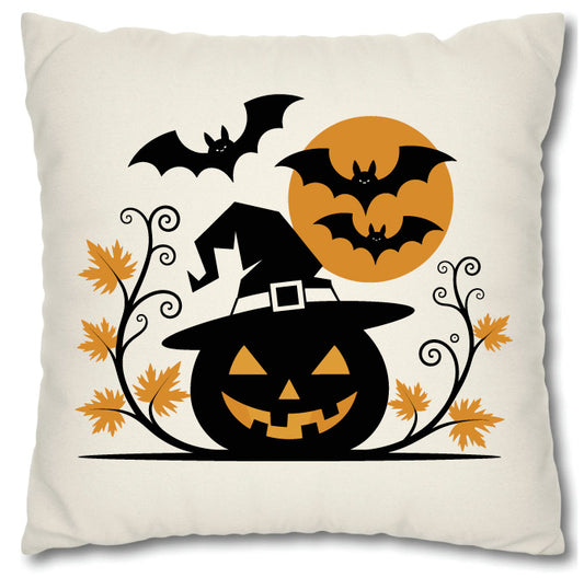 HOUSSE DE COUSSIN HALLOWEEN
