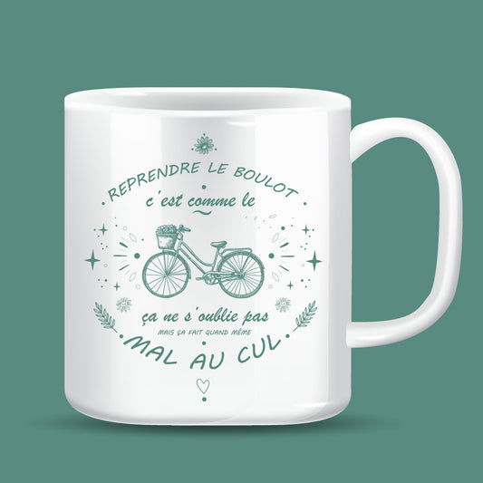 Mug "Reprendre le boulot"