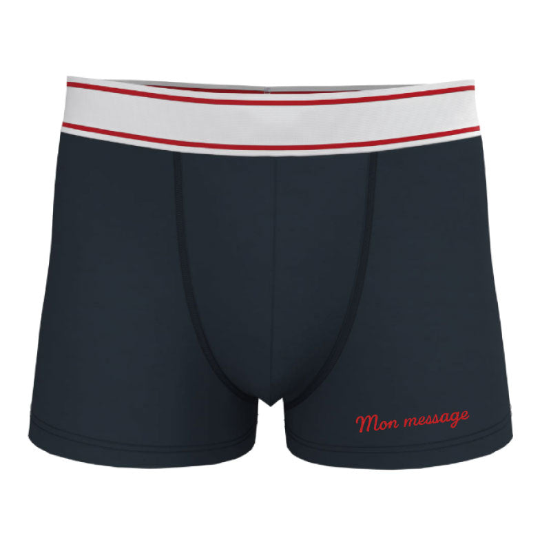 Boxer homme brodé - Personnalisable