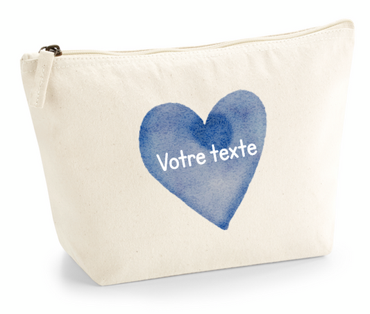 Pochette Coeur Personnalisable
