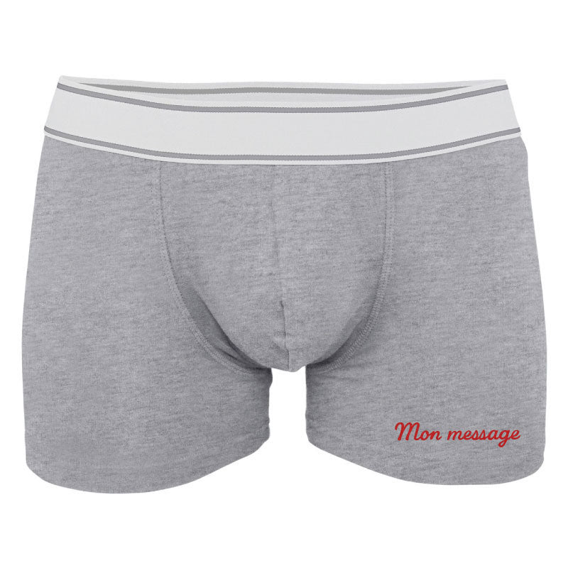 Boxer homme brodé - Personnalisable