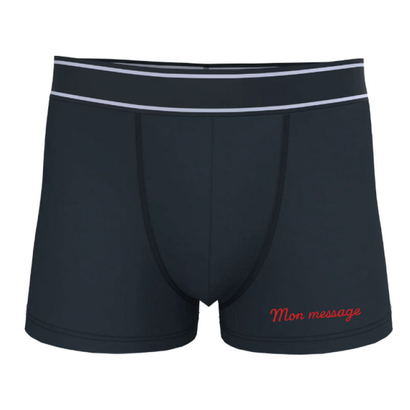 Boxer homme brodé - Personnalisable